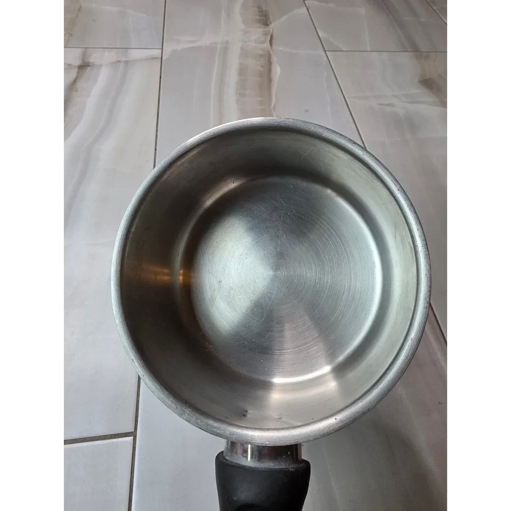 Bialetti Stainless Steel Saucepan 5.5 Inch Italian Design Professional A2‎